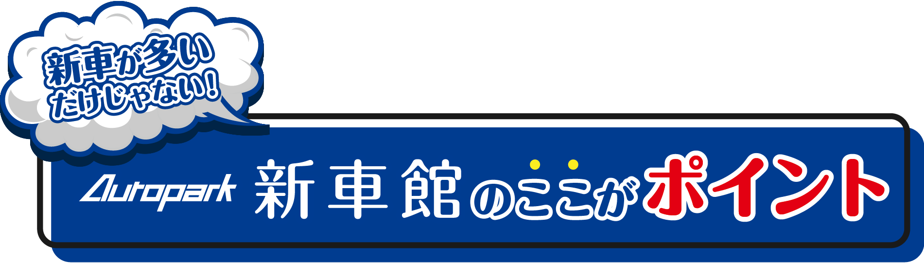 新車が多いだけじゃない！新車館のここがポイント